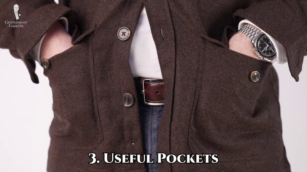 Overshirts Include Pockets For Both Aesthetic And Practical Reasons Overshirts include pockets for both aesthetic and practical reasons
