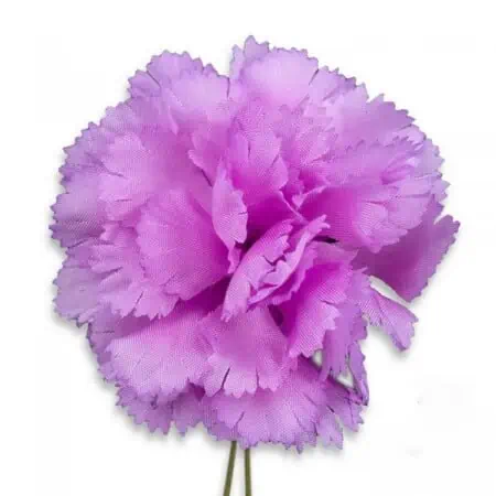 Pink Carnation Boutonniere Life Size Lapel Flower