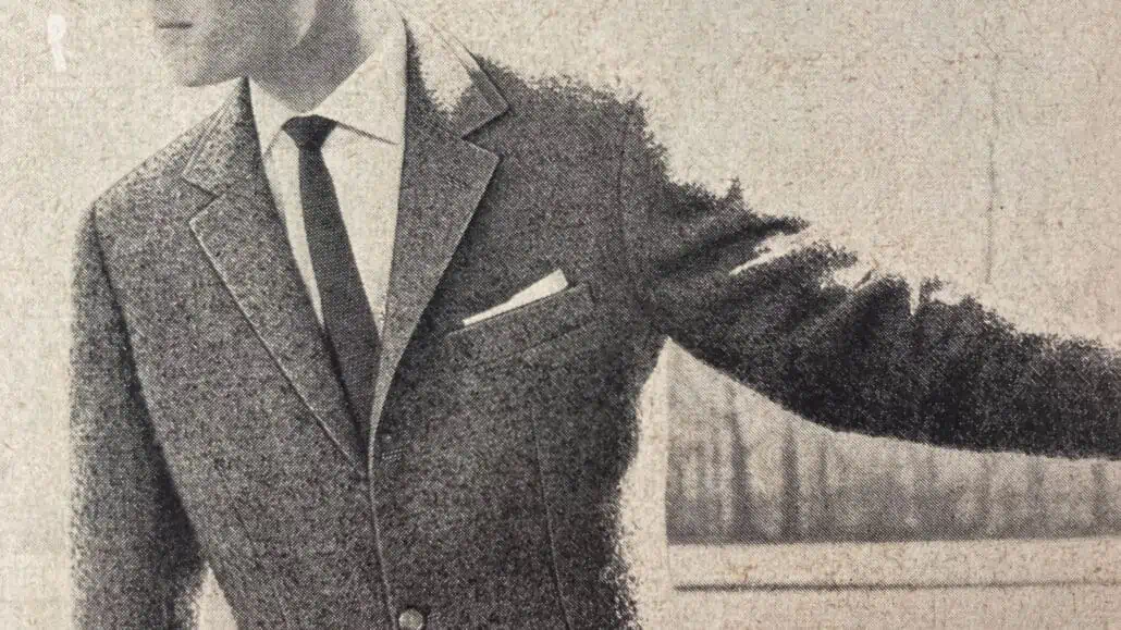 The point collar was still more popular in the 1960s.