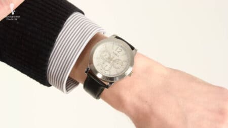 Preston's Timex watch.
