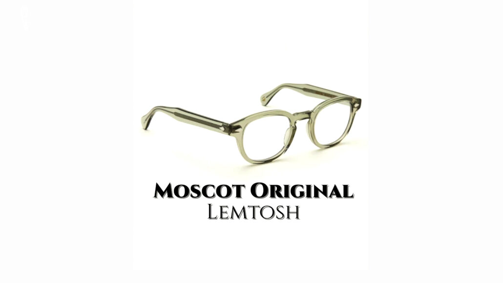 The Lemtosh model of the Moscot Original eyeglasses.