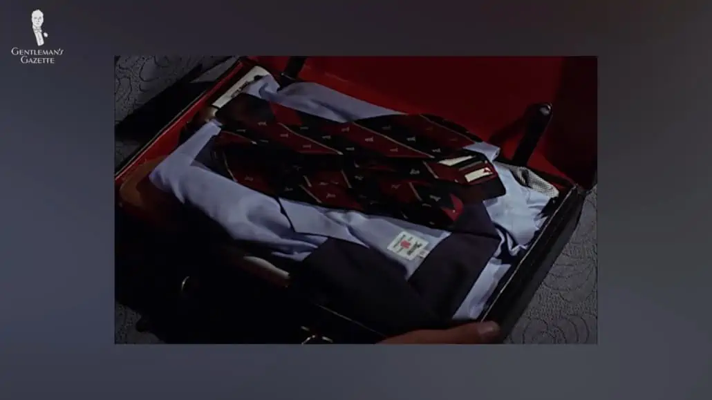 You can also put clothes in an attaché case, just like James Bond did.