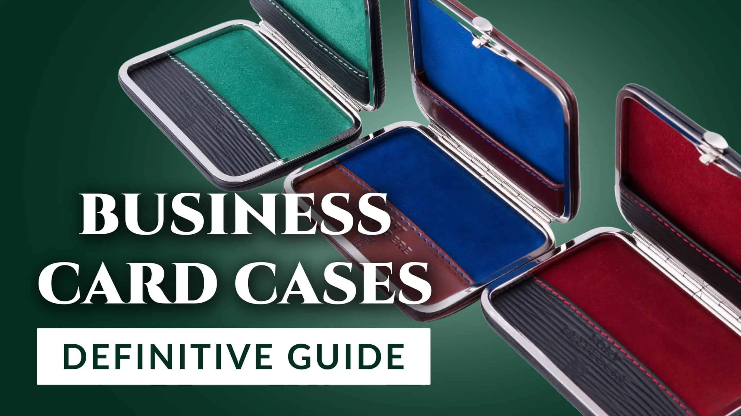 Business Card Holders and Cases