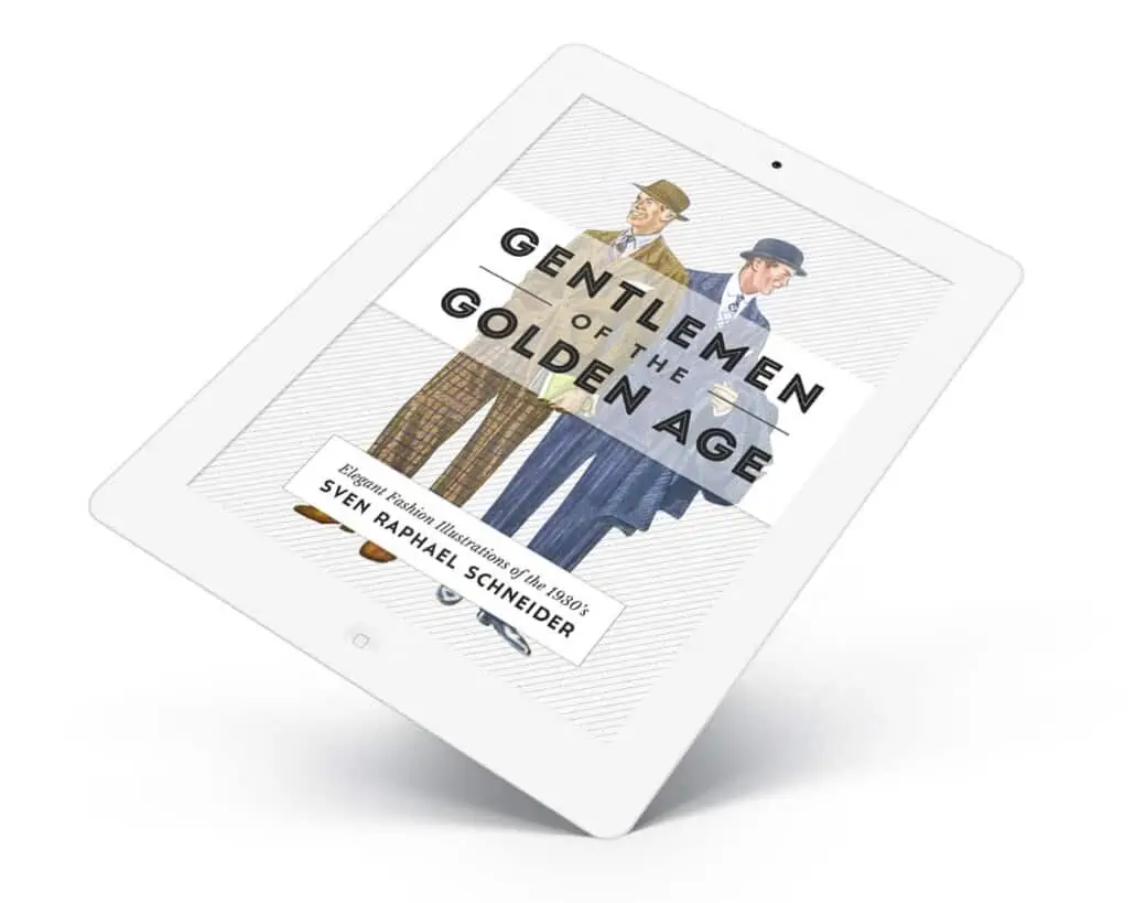 iPad with ebook Gentlemen of the Golden Age