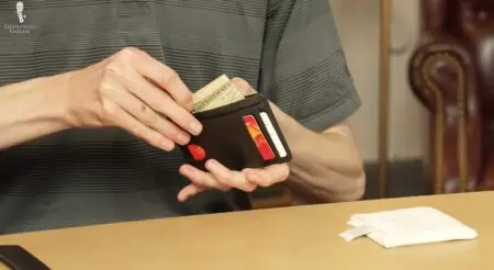 Preston's minimalist wallet