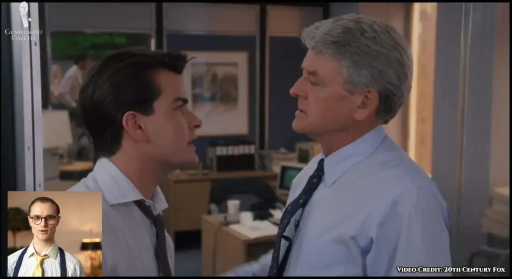 A side view of Mannheim&rsquo;s tie retainer