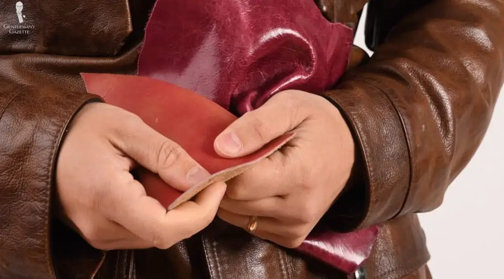 Vegetable-tanned leather is not always ideal for wallets due to its stiffness.