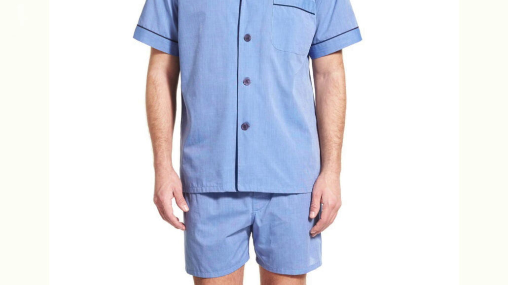 2-piece short sleeve pajama set