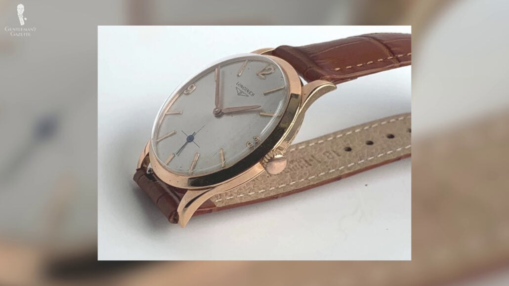 A Longines Dress Watch A Longines dress watch.