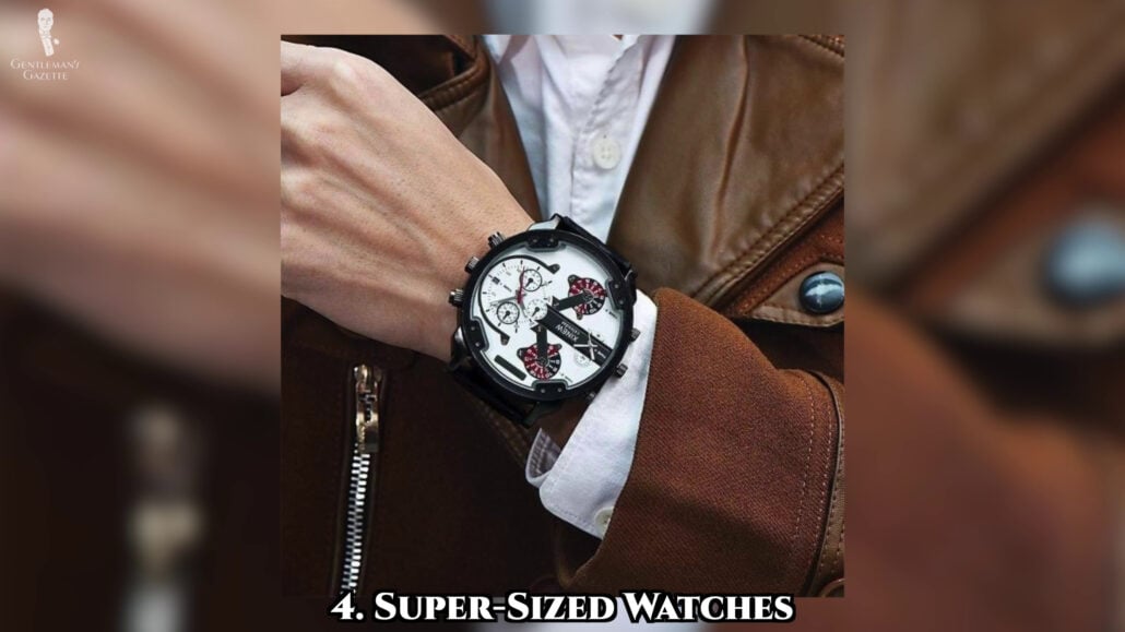 A Super Sized Watch A super sized watch