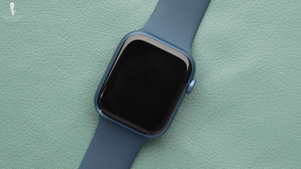 An Apple smart watch