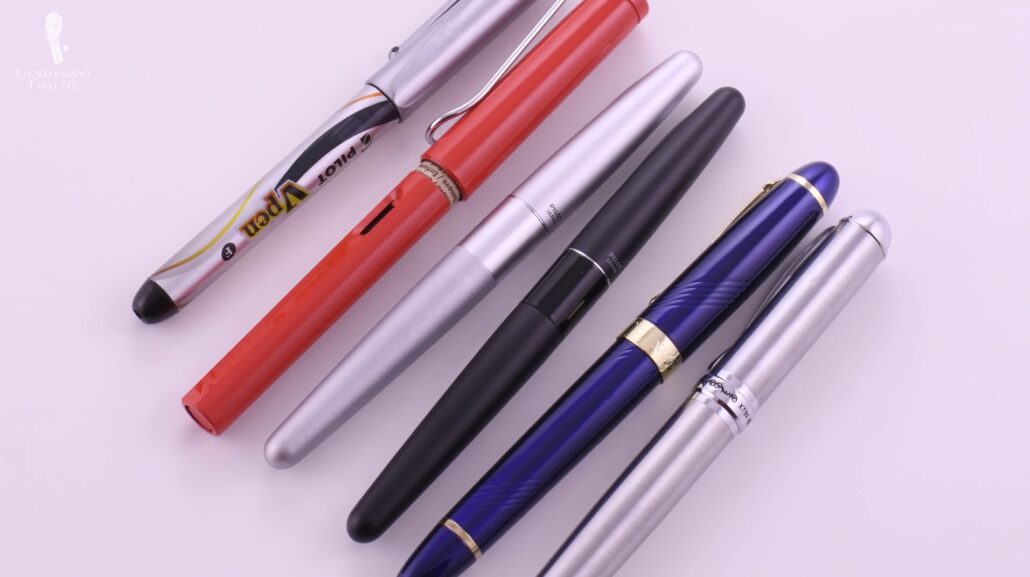 Disposable everyday pens