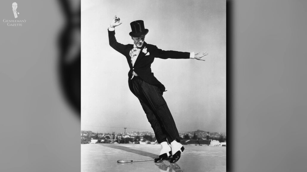 Fred Astaire was a frequent wearer of pleated trousers.