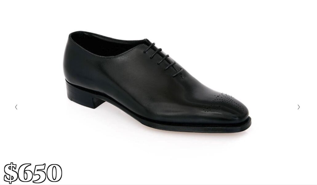 George Cleverley shoes allow a bespoke feel at a budget-friendly cost