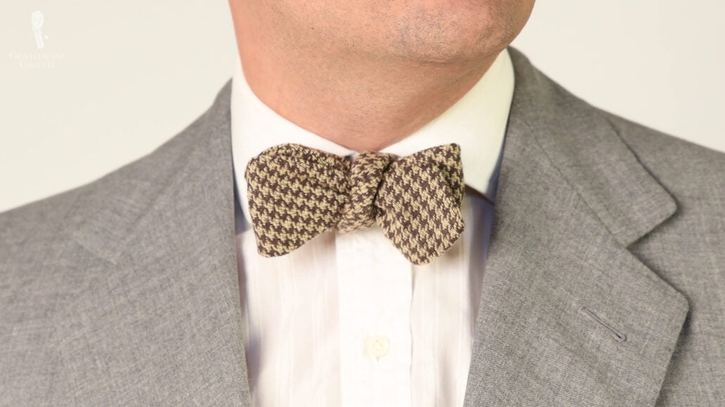 Raphael wearing a bow tie