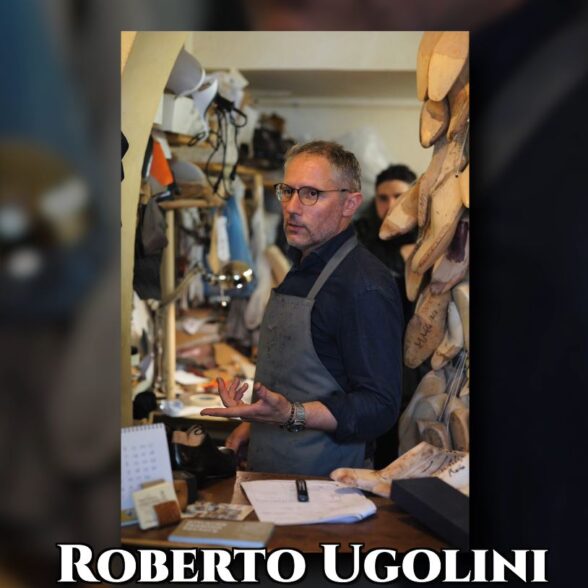 The late Italian bespoke shoemaker Roberto Ugolini