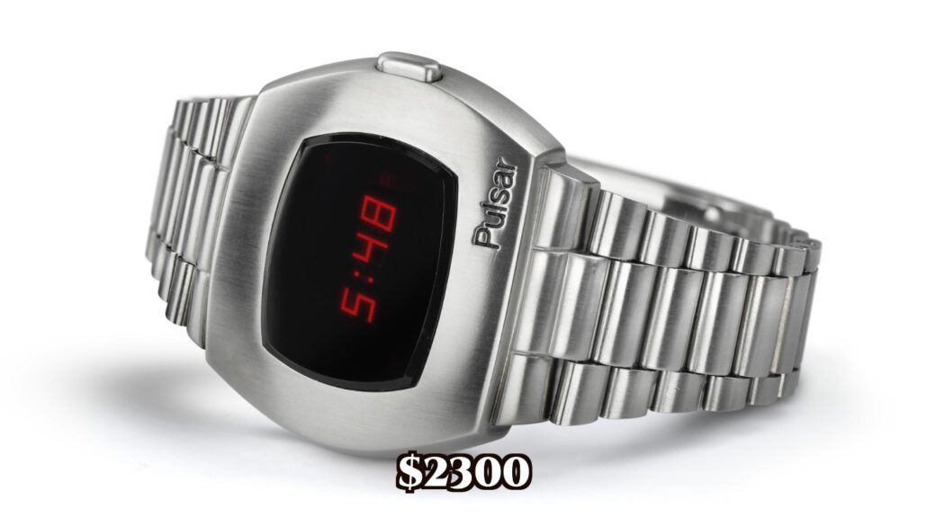 The new version of the Pulsar watch amounts to about $2,300.