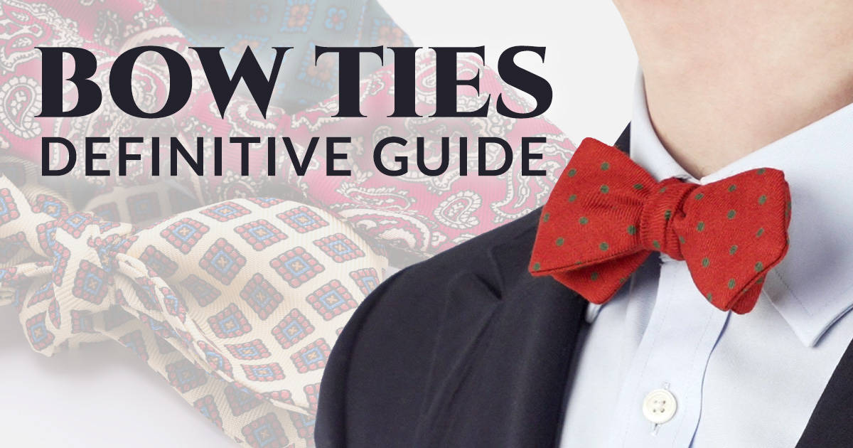 Bow Ties: An Accessory For Tuxedos & Everyday Wear (Guide) | Gentleman ...