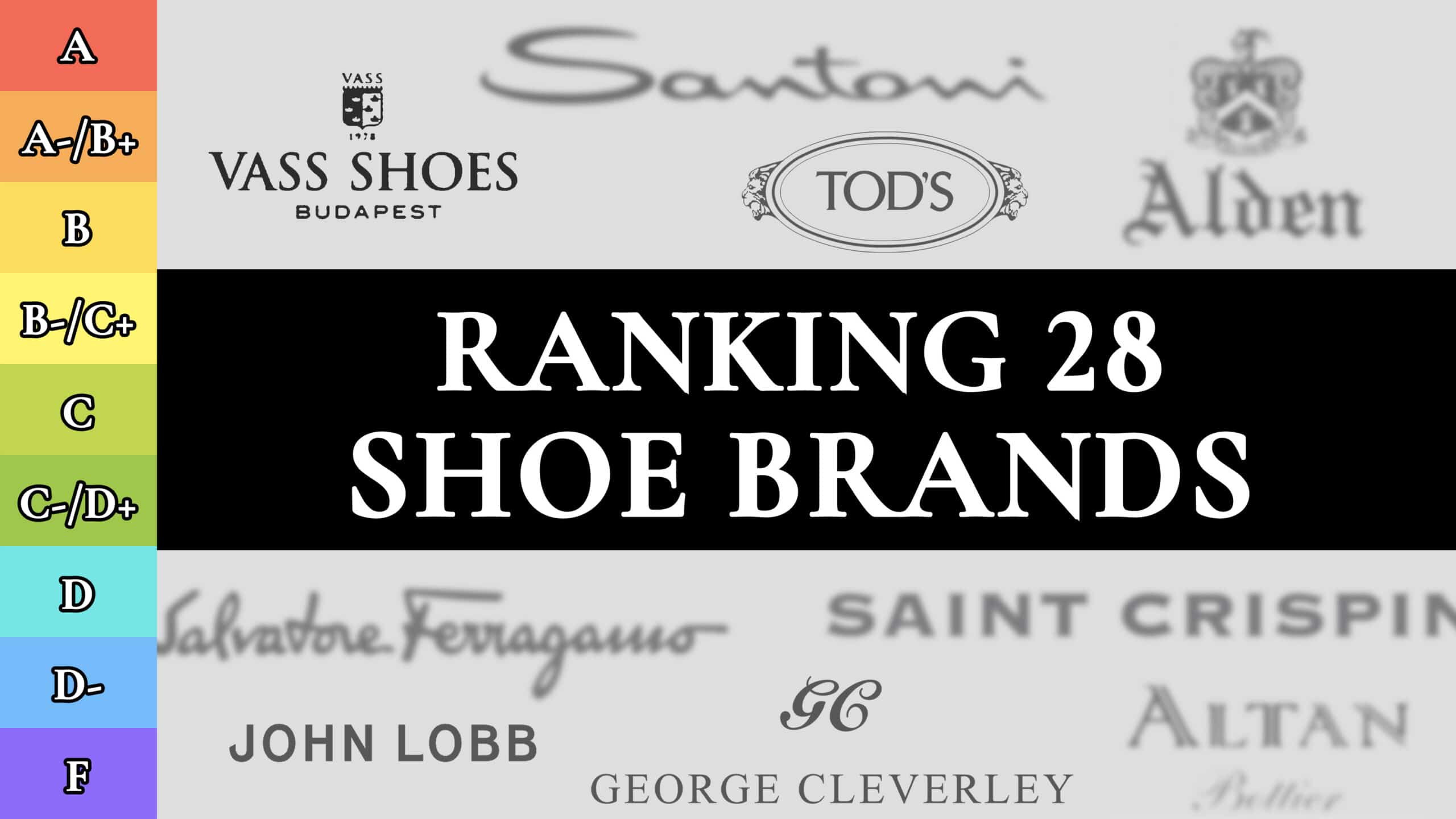 snelweg Plaatsen ik betwijfel het Ranking Men's RTW Shoes Over $500 (28 BEST & WORST Brands!) | Gentleman's  Gazette
