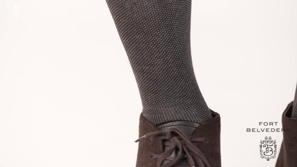 Brown socks from Fort Belvedere