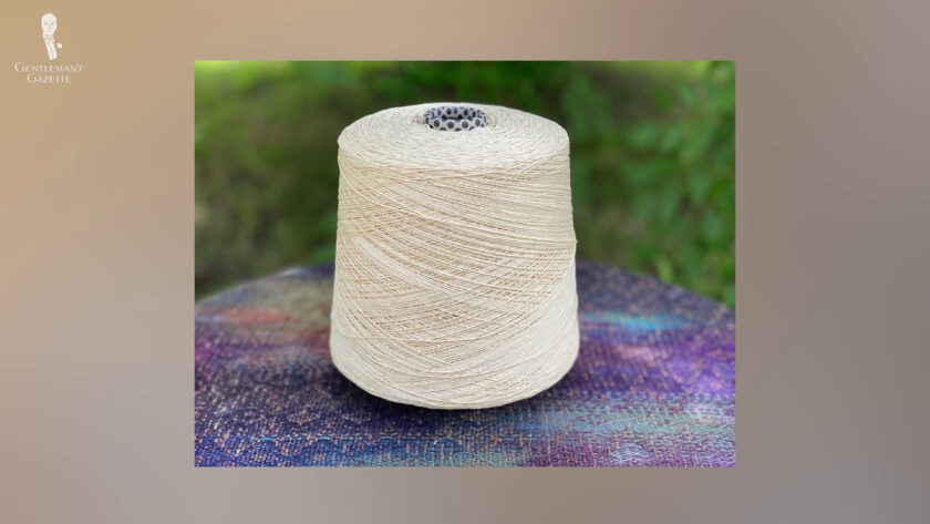 Sea Island cotton is a particularly difficult fiber to grow and then spin into yarn.