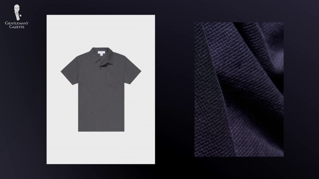 Sunspel's most famous style - the Riviera model