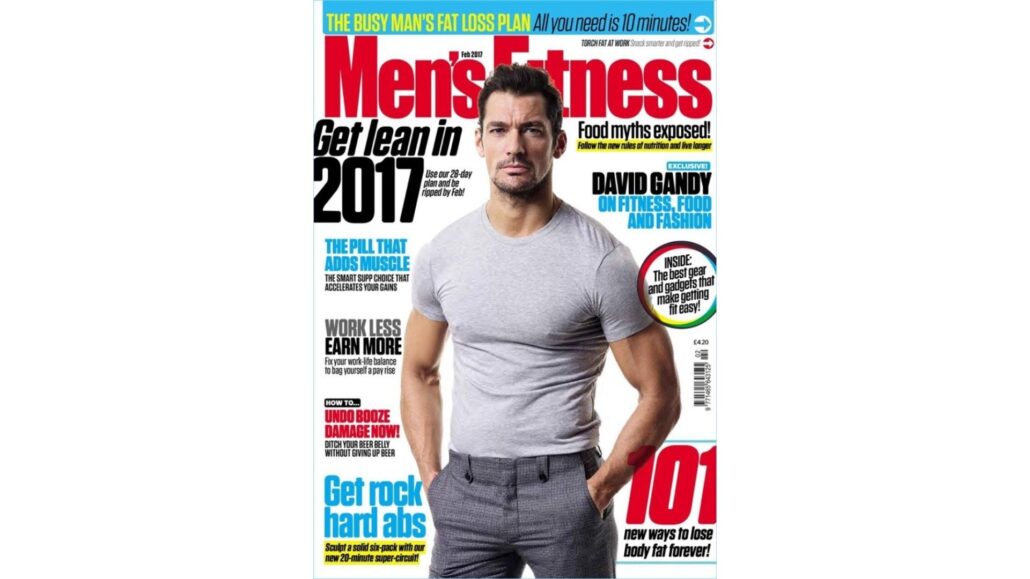 On the cover of Men's Fitness