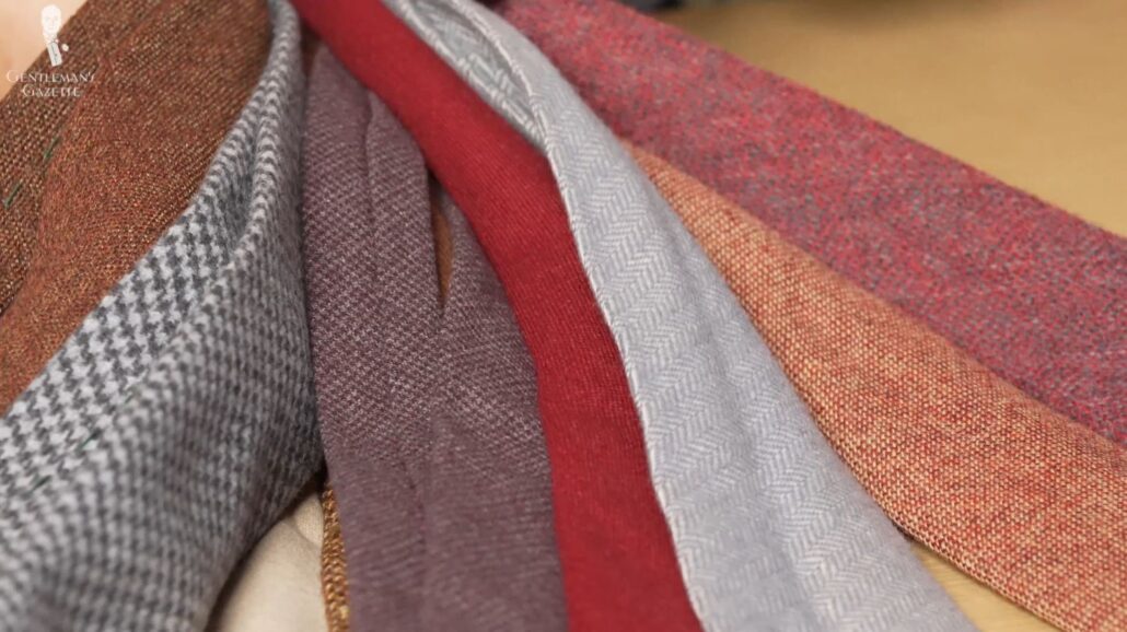 Some of Raphael's textured winter ties