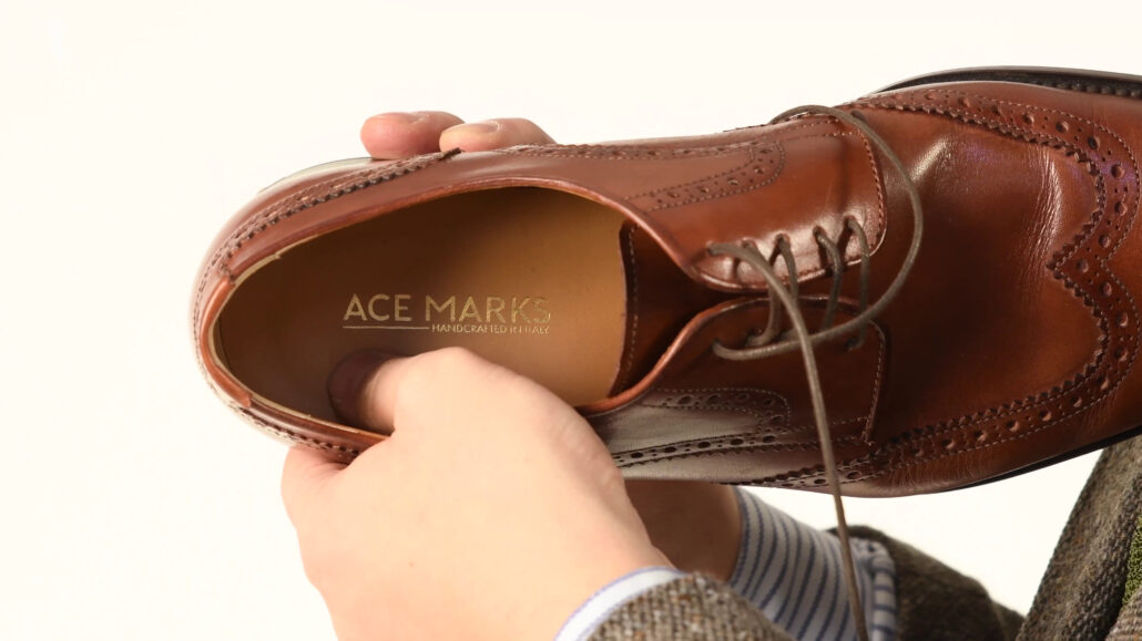 Ace Marks and Allen Edmonds carry E-width and larger to help get the right fit.