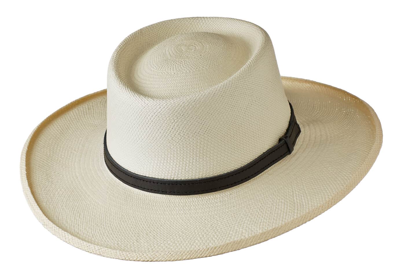 Planter style Panama hat