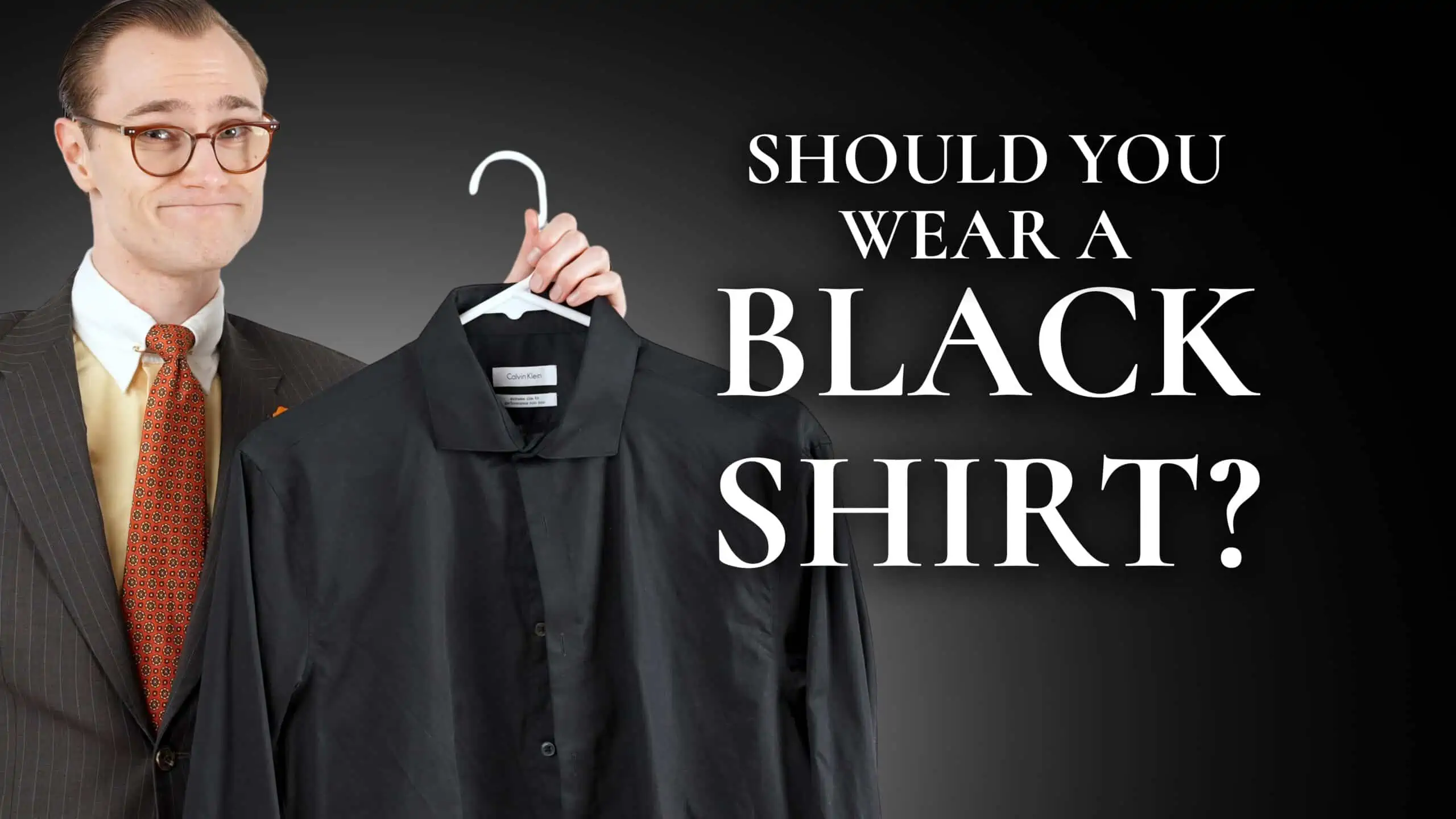 Should You Wear A Black Shirt? (Classic Men's Style Tips)