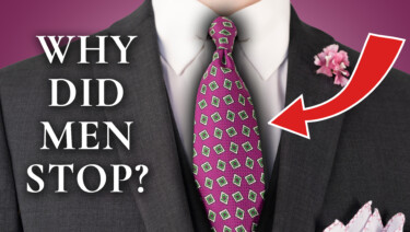 Why Did Men Stop Wearing Ties (Long Neckties)?