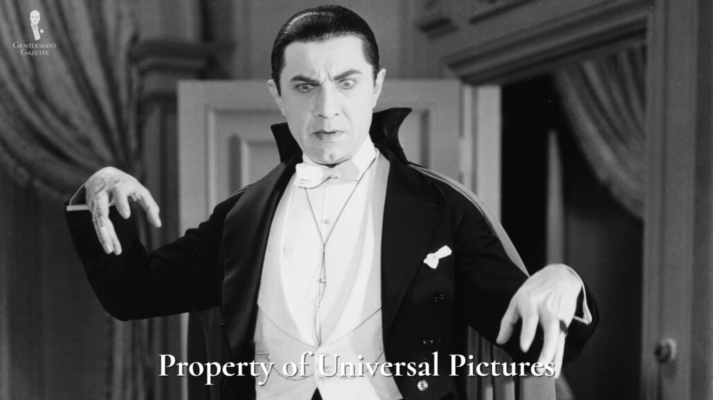 Bela Lugosi as Count Dracula.