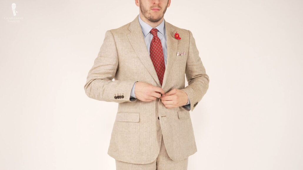 Well-made suits in natural fibers look more sophisticated