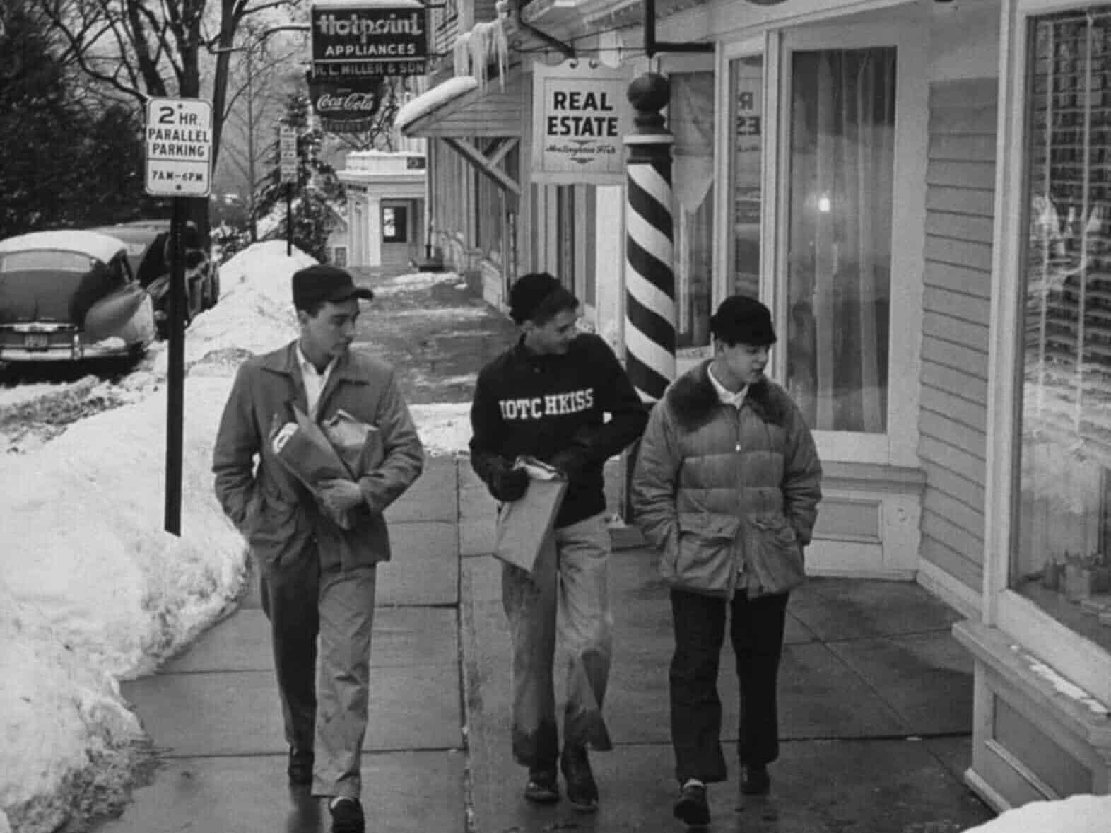 Ivy School Boys on a Walk