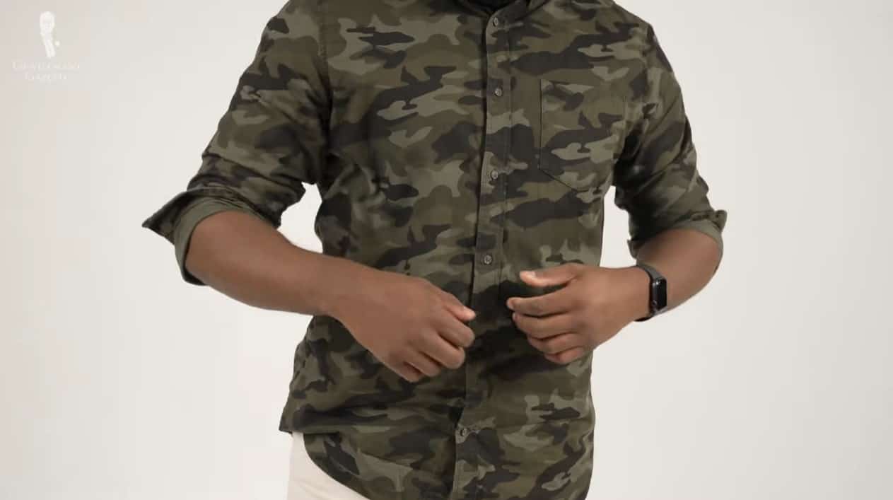 Do Camo And Classic Menswear Mix 