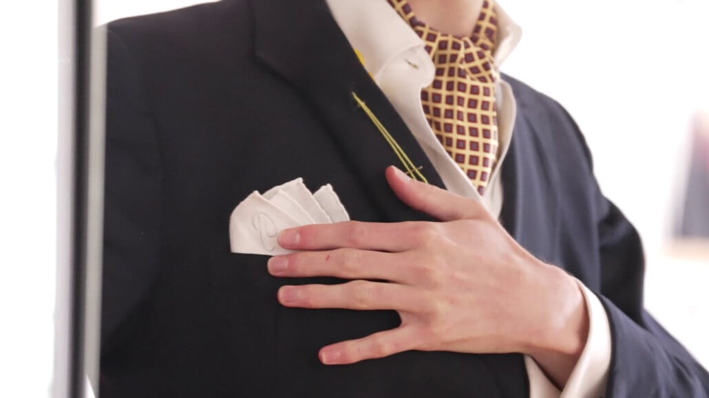 Modern gentlemen would do things like spending a considerable amount of time getting their pocket square in their breast pocket to make it look though it was only placed casually.