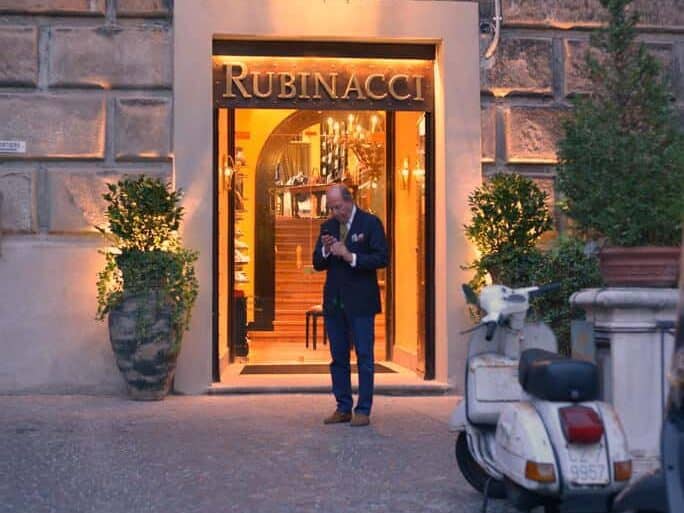 New Entrance to Rubinacci