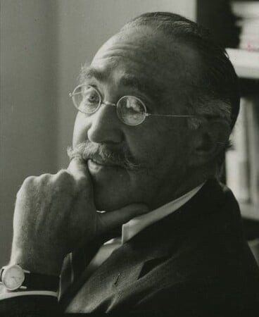 A photograph of SJ Perelman