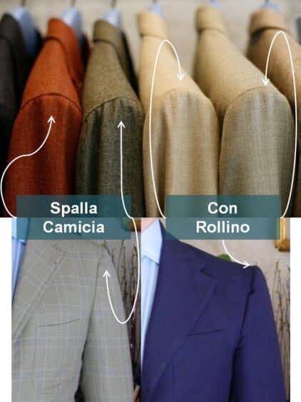 Spalla Camicia vs. Con Rollino
