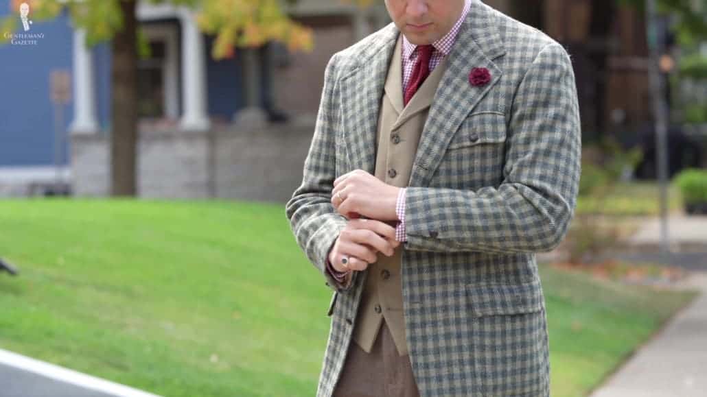 The usual business suit for officewear later evolved towards a more comfortable, semi-casual ensemble.