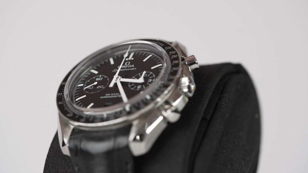 The Omega Speedmaster chronograph watch is Nathan's favorite