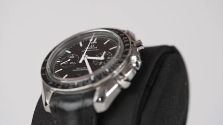 The Omega Speedmaster chronograph watch is Nathan’s favorite