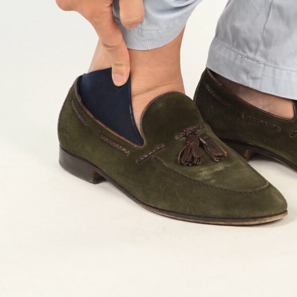 Invisible socks are a must have for wearing loafers casually