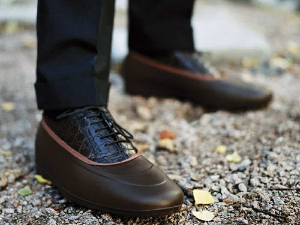 SWIMS galoshes in brown