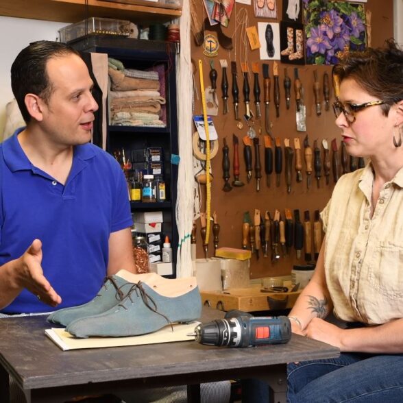 It’s important to communicate clearly and exchange ideas with your shoemaker so you’ll have your ideal pair of bespoke shoes.