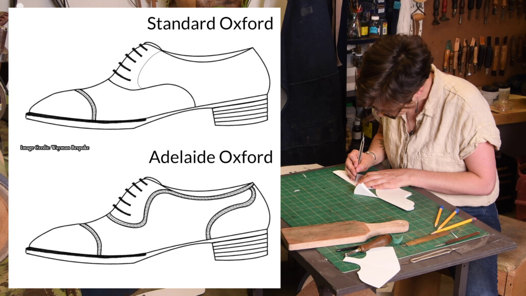 An Adelaide pattern has a folding-like cap.