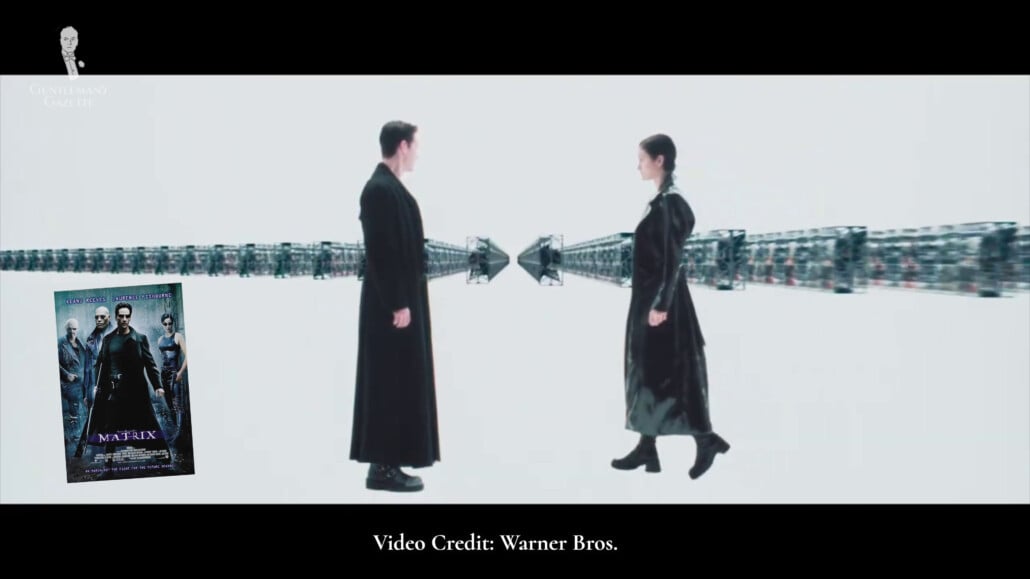 Long coats were revived by the movies "The Matrix" and "Equilibrium".