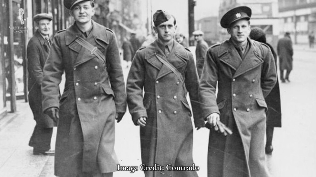 Long overcoats were also closely associated with the military and the neo-Nazi movement.