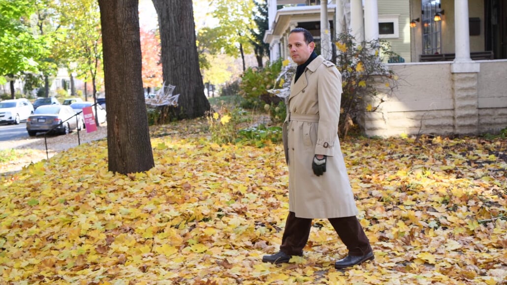 Raphael Wearing An Overcoat
Overcoats have remained popular in areas with both a strong commuter culture and regularly wet and cold weather.